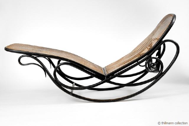 Schaukelsofa 7500, fr&uuml;he Ausf&uuml;hrung ohne Armlehnen